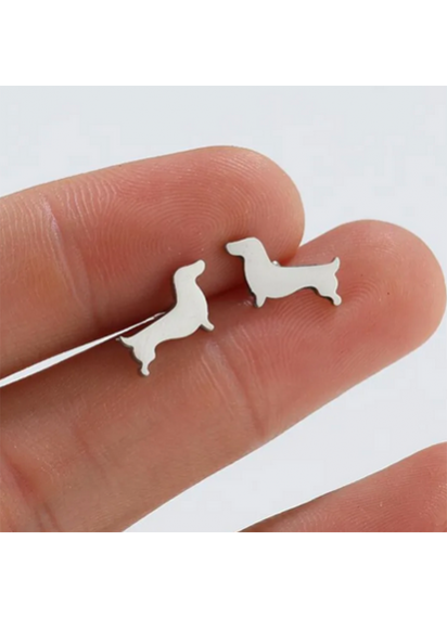 Dachshund earrings 
